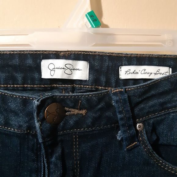 Jessica Simpson Rockin Curvy Boot Jeans Women - Picture 2 of 16